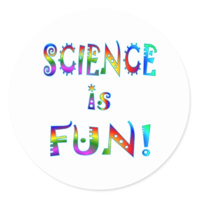 Science is Fun Stickers from Zazzle.com