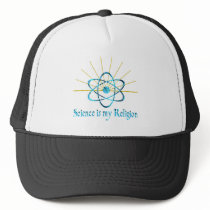Science is My Religion Hats