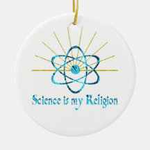 Science is My Religion Ornament