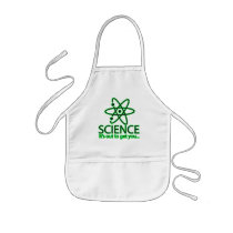 science, it's out to get you... apron
