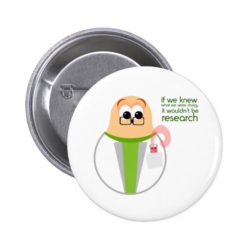 Science Lab Researcher Button Zazzle