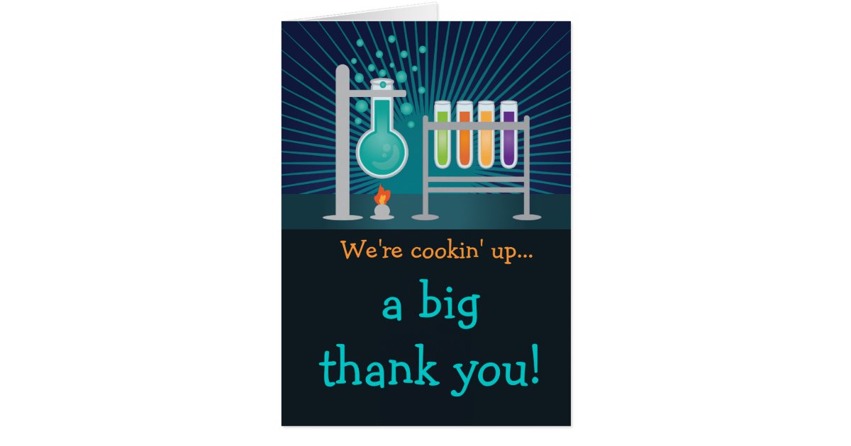 science laboratory birthday thank you postcard zazzle postcard birthday invitations