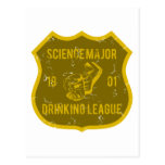 Science Major Drinking League Postcard
