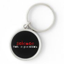 Science Not Superstition Key Chain