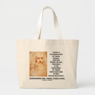 Science Observation Things Possible Prescience Tote Bag