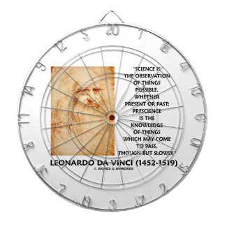 Science Observation Things Possible Prescience May Dart Board