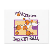 science of basketball postcards