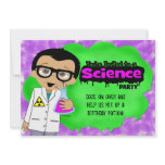 Science Party Invitation