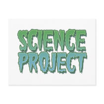 Science Project postcards