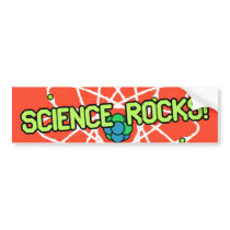 Science Rocks! Bumper Sticker bumper stickers by Sporkbender Science Rocks! Bumper Sticker bumper stickers