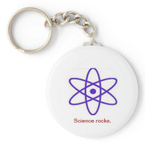 Science rocks keychain keychains