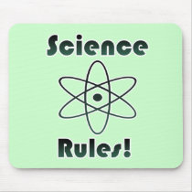 Science Rules Mouse Pads
