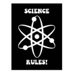 science rules post card science rules post card