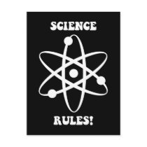 science rules post card