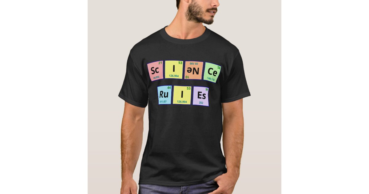 science rules t shirt