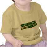 Science Rules t-shirts