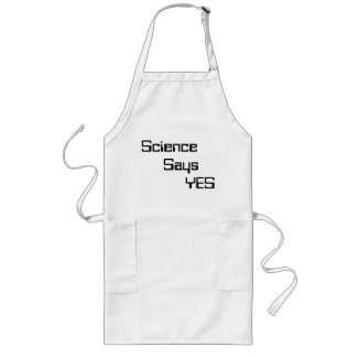 Science Says Yes Apron (2)