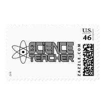 Science Teacher Postage Stamp stamps