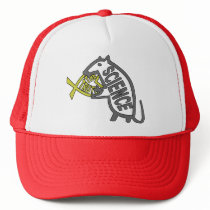 Science -vs- the Truth - Trucker Hat by thesquidshop Science -vs- the Truth - Trucker Hat