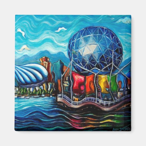 Science World Fridge Magnet