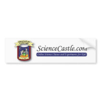 ScienceCastle.com Bumbersticker bumper stickers