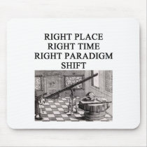 scientific eureka moment mousepads
