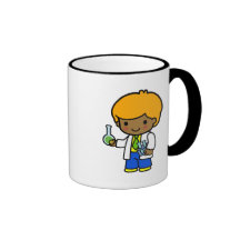 Scientist Boy 1 Coffee Mugs