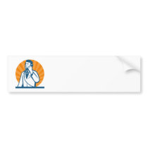 Scientist Researcher Lab Technician Telephone Bumper Stickers