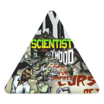 Scientist rids Hollywood of the Curse of the Vamps Triangle Sticker