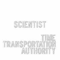 SCIENTIST, Time TransportationAUTHORITY embroidered shirts