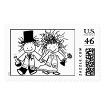 Scientists get hitched postage