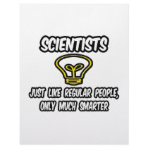 Scientists...Regular People, Only Smarter Custom Letterhead