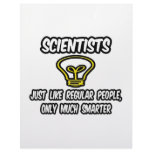 Scientists...Regular People, Only Smarter Custom Letterhead