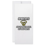 Scientists...Regular People, Only Smarter Rack Card Design