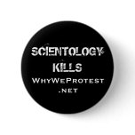 SCIENTOLOGY KILLS, WhyWeProtest.net buttons