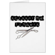 Scissor Me Timbers cards
