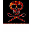 Scissor Skull Tee t-shirts by Keldug Scissor Skull Tee t-shirts