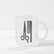 Scissors and Comb Coffee Mugs