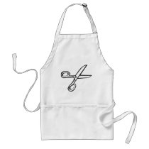 Scissors aprons