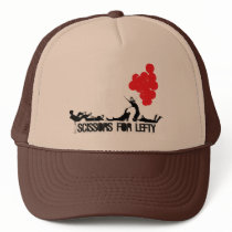 Scissors for Lefty hats