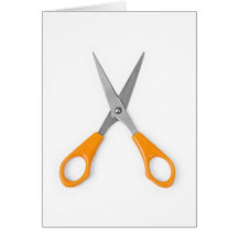 scissors greeting cards