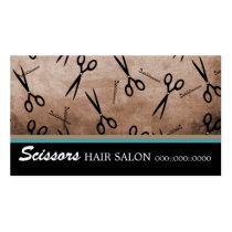 Scissors Hair Salon Business Card