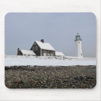 Scituate Lighthouse Mousepad mousepad