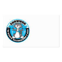 Scleroderma Boxing Cat business cards