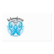 Scleroderma Butterfly business cards