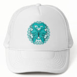 Scleroderma Butterfly Circle of Ribbons Trucker Hats