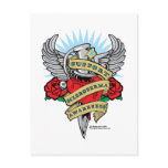 Scleroderma Dagger Postcard
