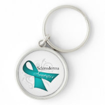 Scleroderma Disease Awareness Ribbon Key Chains