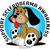 Scleroderma Dog photo sculptures