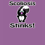 Scoliosis Stinks Skunk Awareness Design